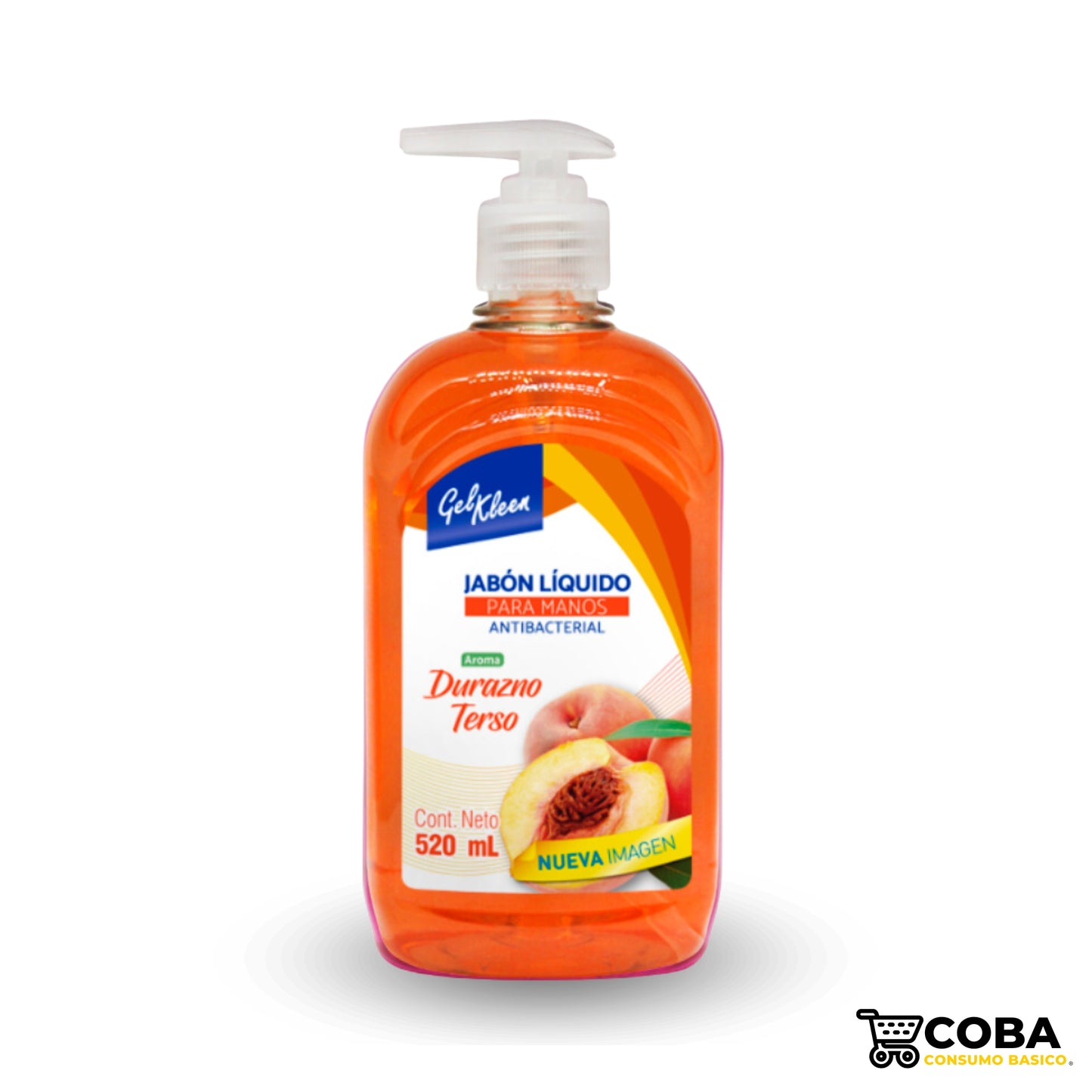 Gel Kleen Jabón Líquido Antibacterial para Manos - 520 ml
