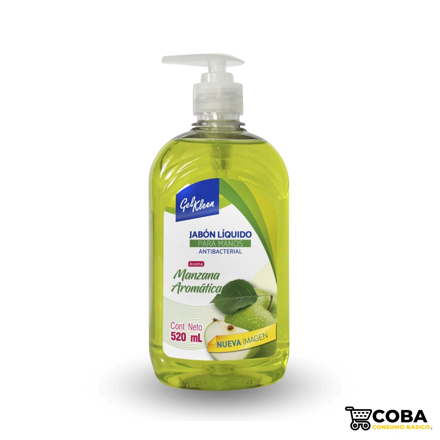 Gel Kleen Jabón Líquido Antibacterial para Manos - 520 ml