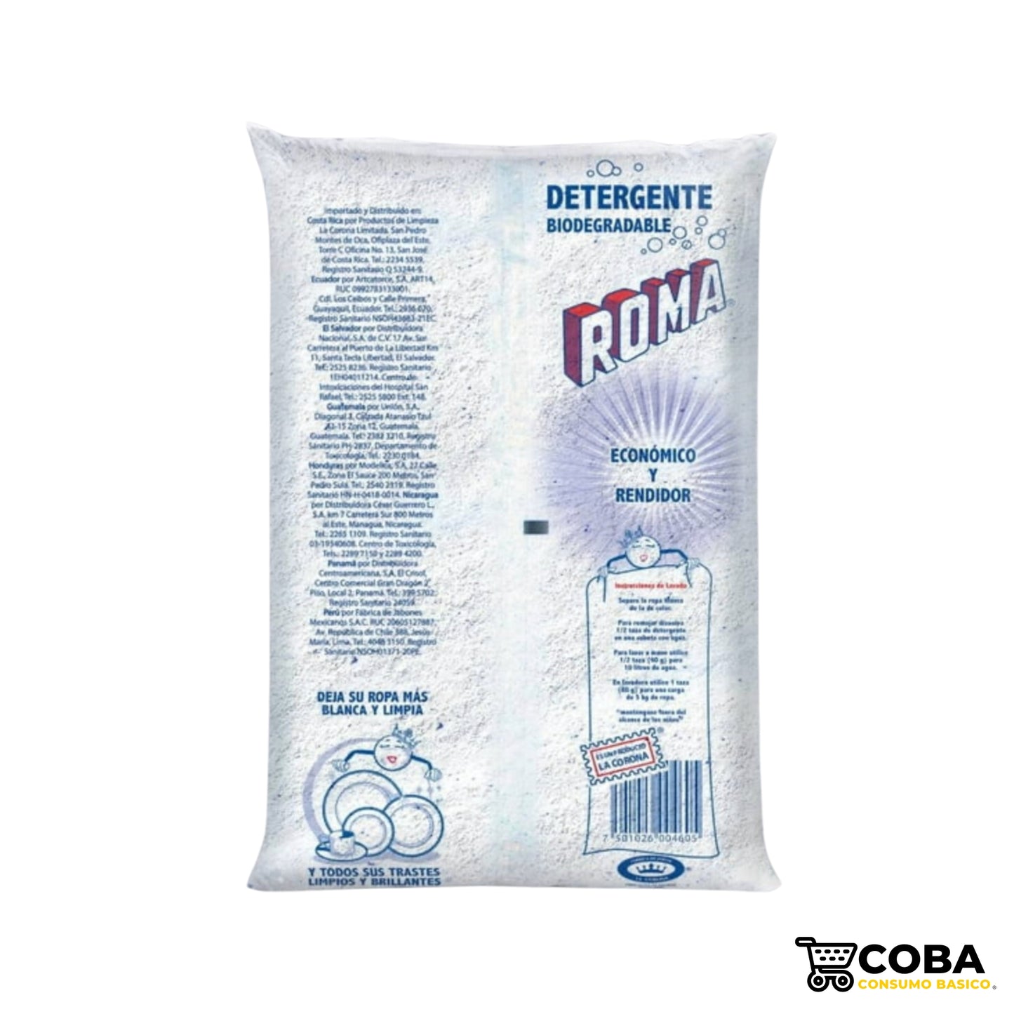 Detergente en polvo multiusos Roma 1 Kg