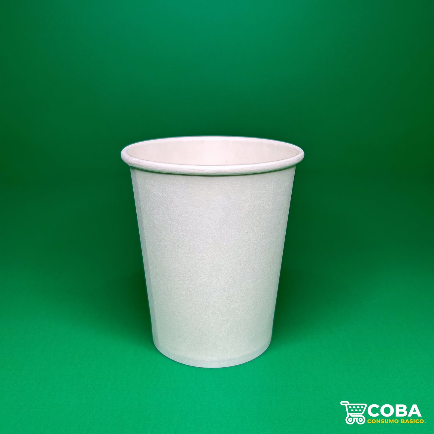 Vaso biodegradable de papel 8 oz.