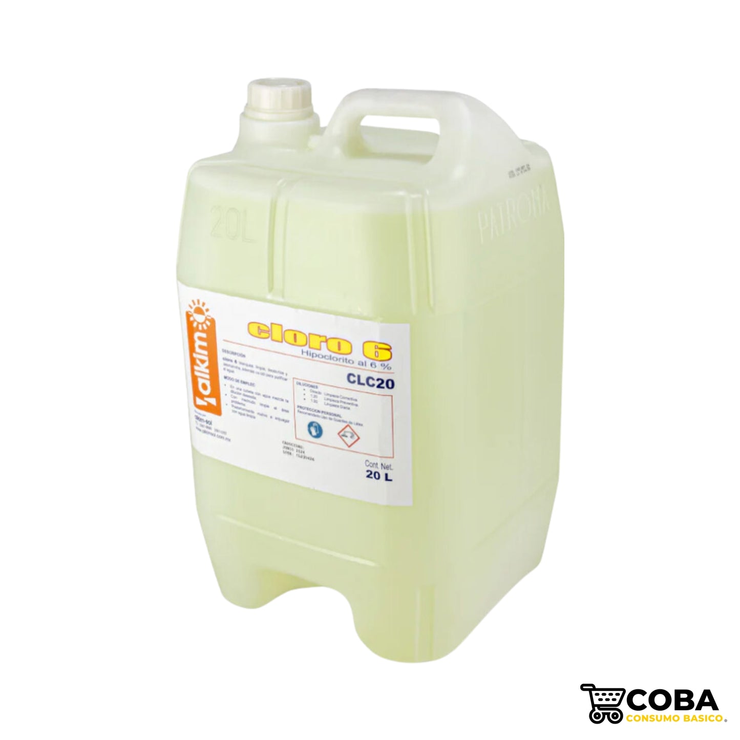 Blanqueador Desinfectante Alkim 20 L