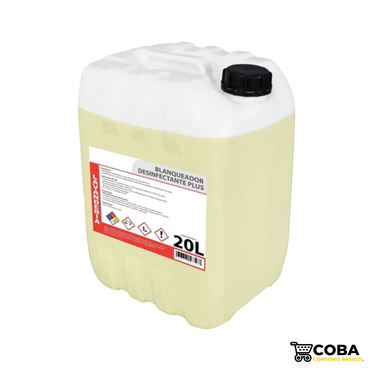Blanqueador Desinfectante Cloro 20 L