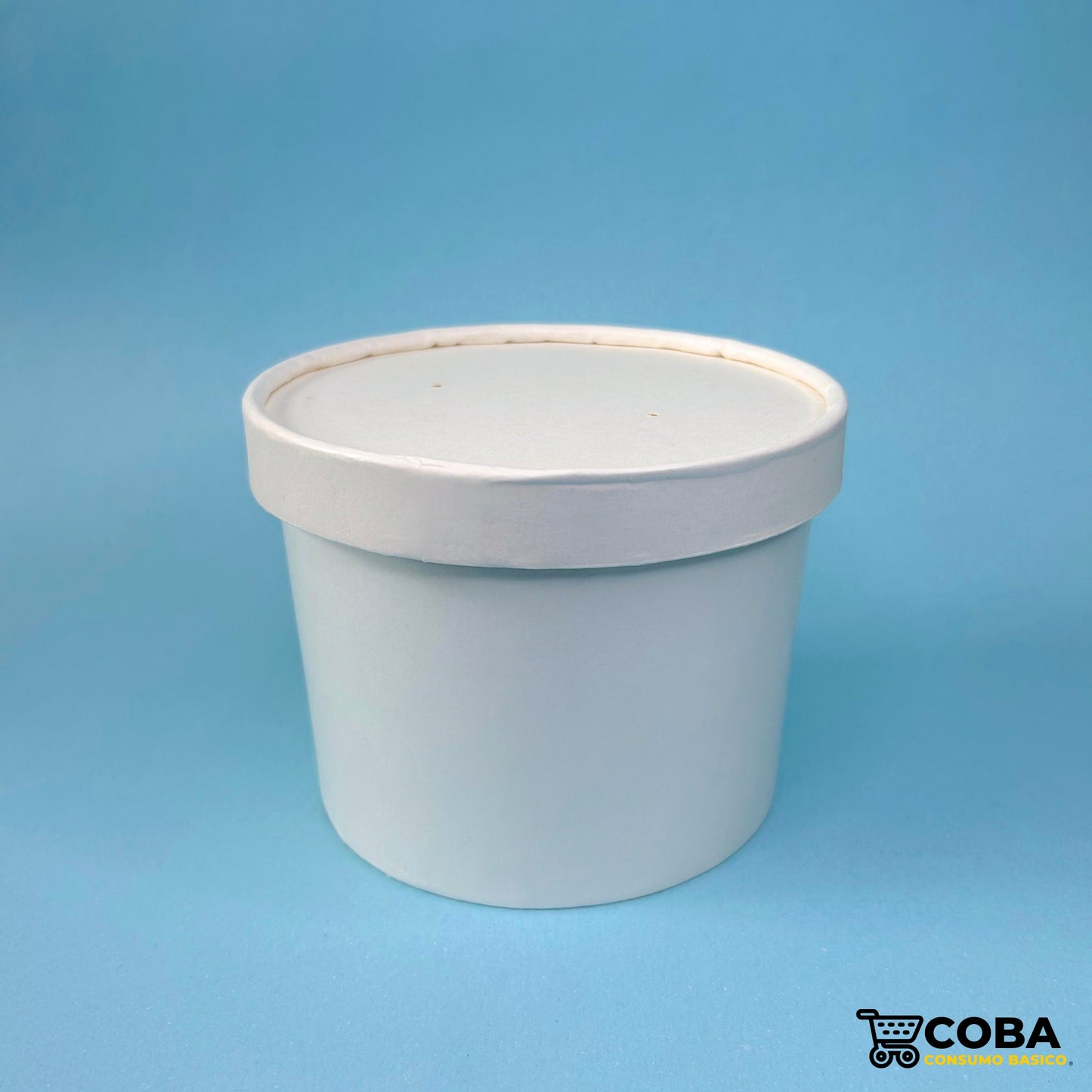 Vaso contenedor de papel biodegradable 16 oz