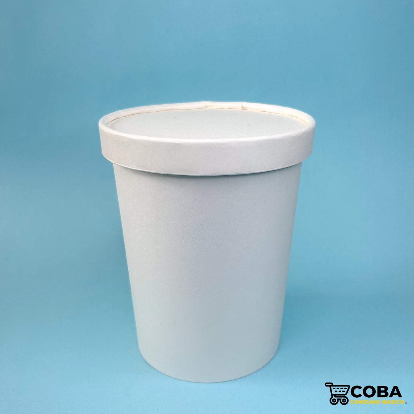 Vaso contenedor de papel biodegradable 32 oz