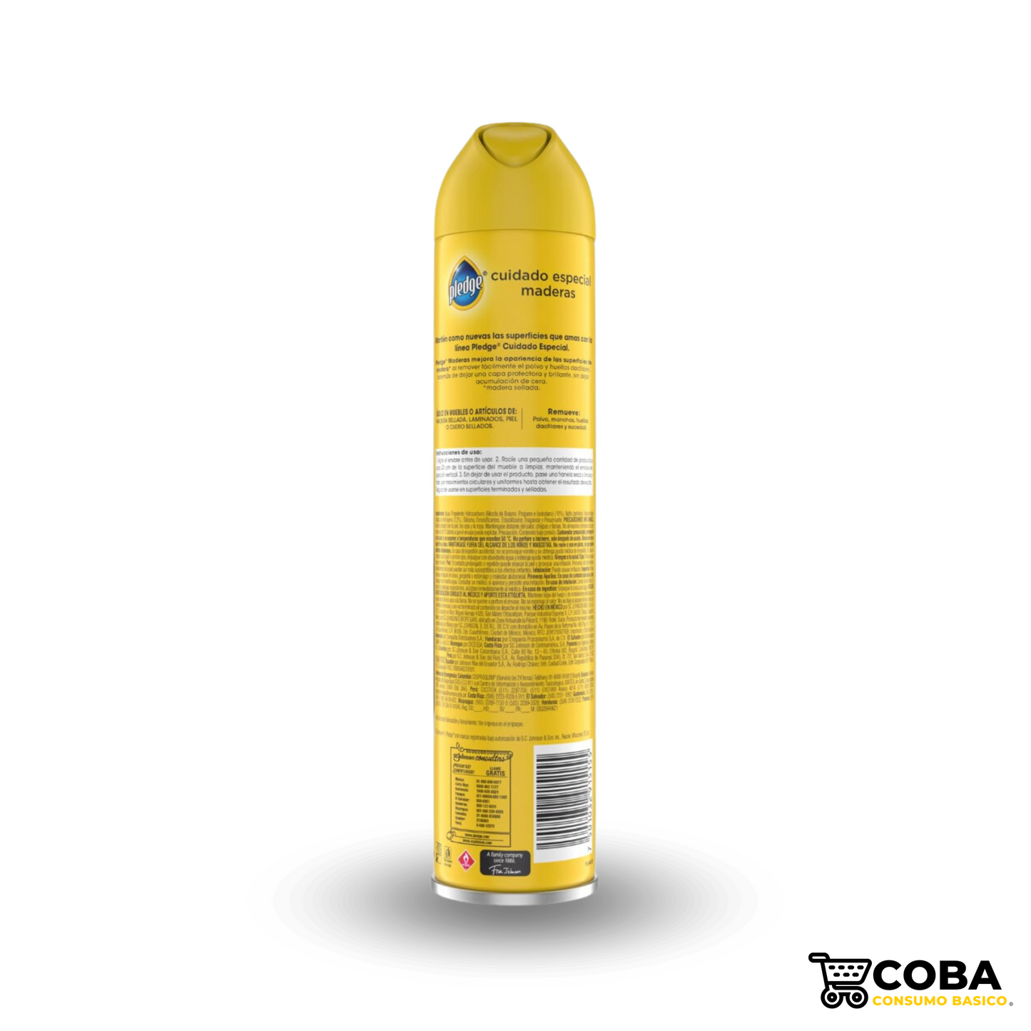 Limpiador de muebles Pledge - Aerosol 378 ml