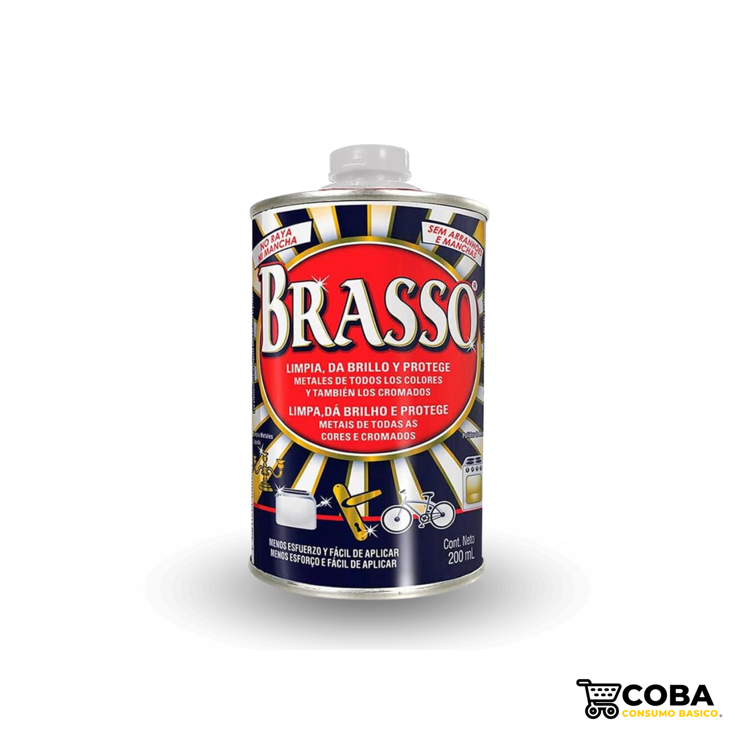Brasso Limpiador para Metales - 200 ml