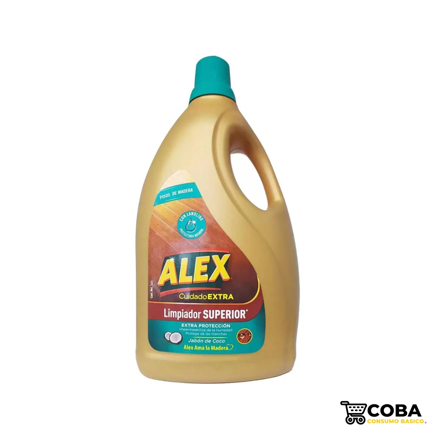 Limpiador de madera Alex 3.6 L