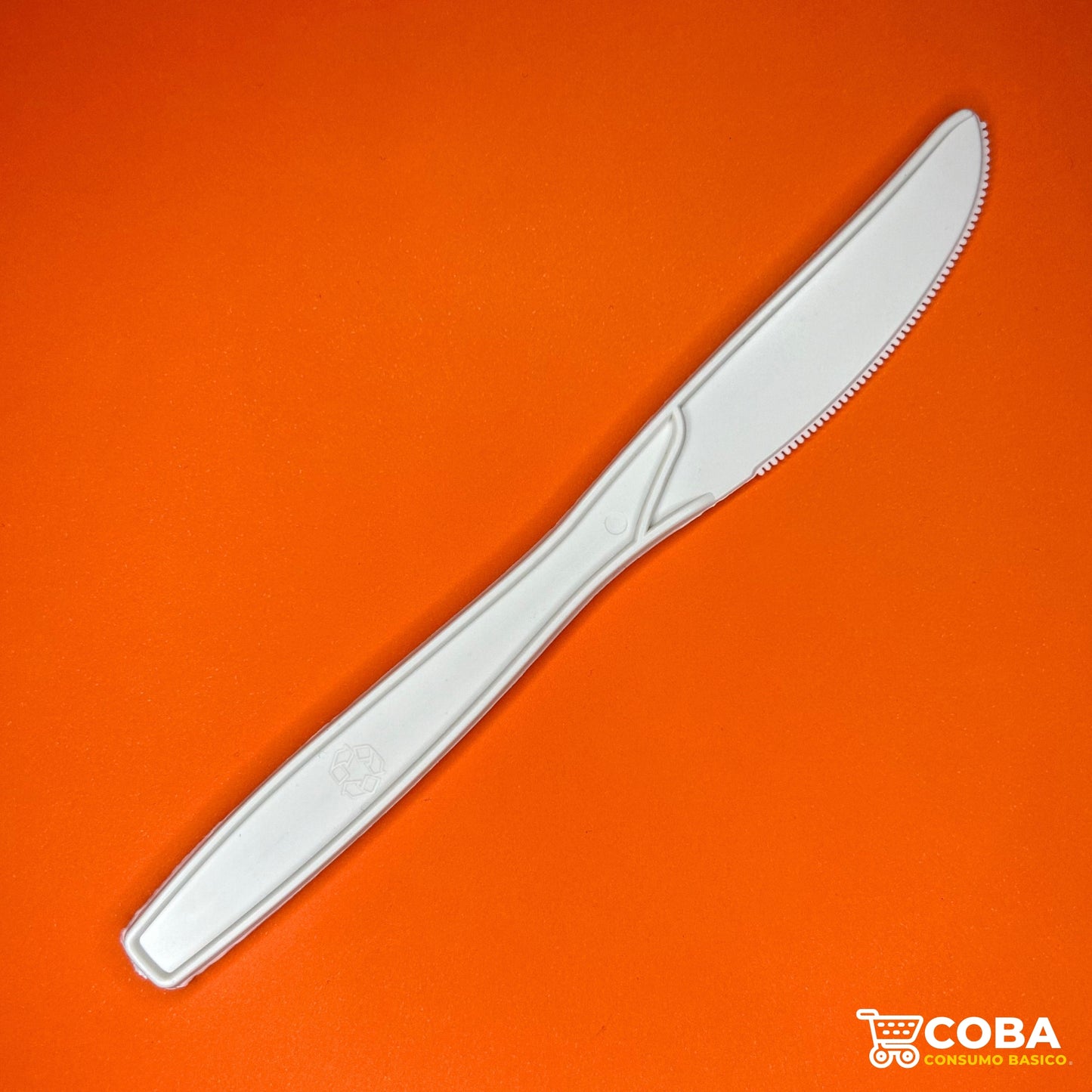 Cuchillo de 7" biodegradable de fécula de maíz